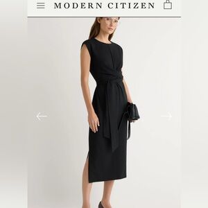Modern Citizen Black Midi Dress